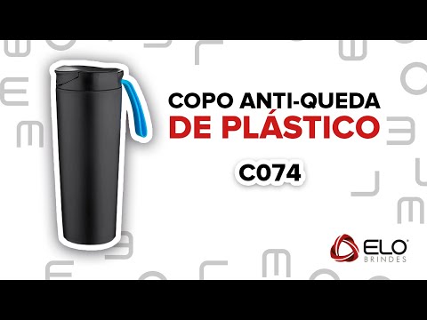 Video sobre o produto: Copo anti-queda personalizado