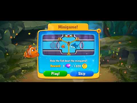Fishdom game levels 921-930,Mini games,Playrix games