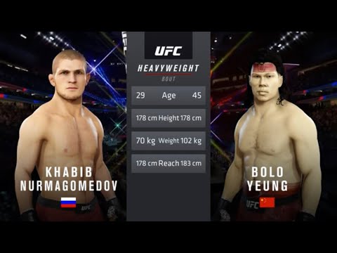 🦅 Khabib Nurmagomedov vs.  💣Bolo Yeung (EA Sports UFC 3)