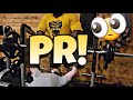 14 Year Old Football Player Hits PR😳 #gym #bodybuilding #workout