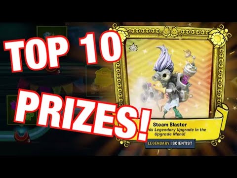 TOP 10 PRIZES in the Birthdayz Prize Map | PvZ Battle for Neighborville Prize Map Review