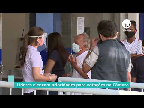 Líderes elencam prioridades para votações na Câmara - 26/02/21