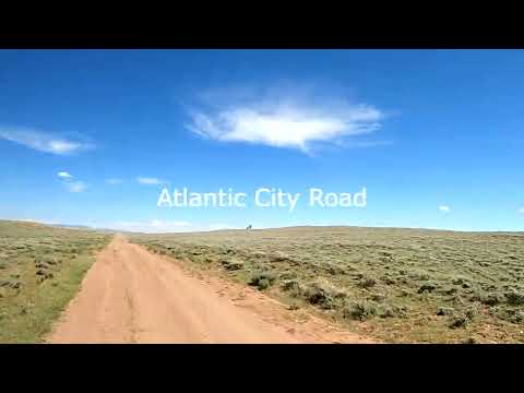 Riding and Driving through Central part of Wyoming BDR, Late June 2022