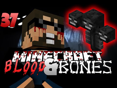 Minecraft FTB Blood and Bones 37 - THE WITHER BOSS CHALLENGE