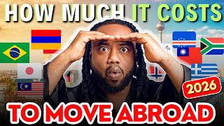 How Much Money You ACTUALLY Need to Move Abroad in 2026!
