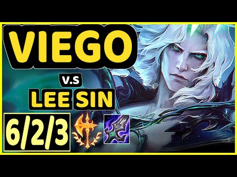 SEVENARMY (VIEGO) vs LEE SIN - 6/2/3 KDA JUNGLE GAMEPLAY - EUW Ranked MASTER