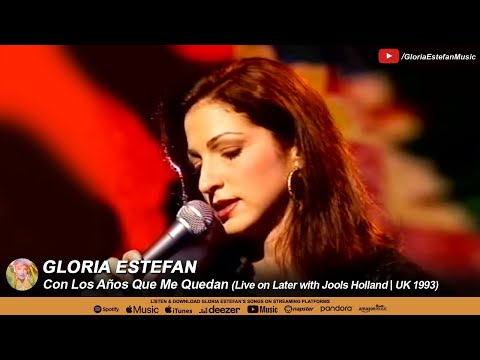 Gloria Estefan • Con Los Años Que Me Quedan (Live on Later with Jools Holland | UK 1993)