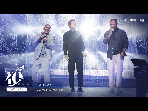 Paloma - Ao Vivo - Daniel, Jorge & Mateus | DVD Daniel 40 Anos