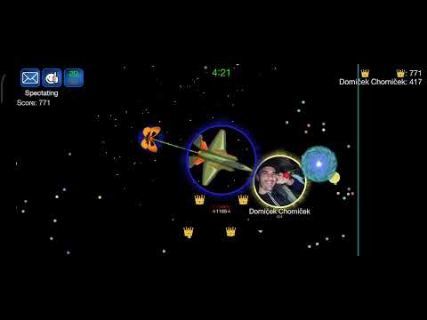 High Skill Level Arena PvP Battle - Nebulous.io