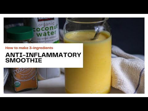 The BEST Anti-Inflammatory Smoothie | Turmeric and Pineapple Detox Smoothie | Nena's Wellness Corner