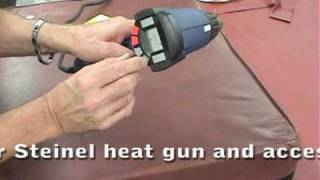 Steinel best heat gun for vinyl/leather repair work