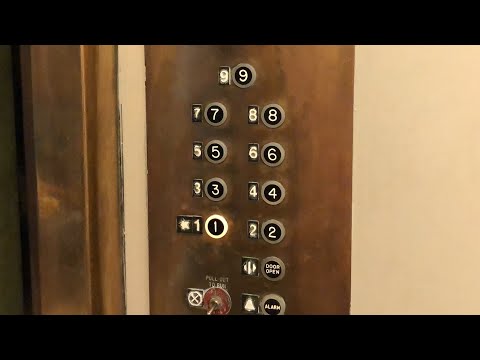 AMAZING AND VINTAGE Otis Traction Elevators @ Medical Arts Building - Oak Park, IL.