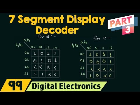 Seven Segment Display Decoder (Part 3) Video Lecture - Crash Course for ...