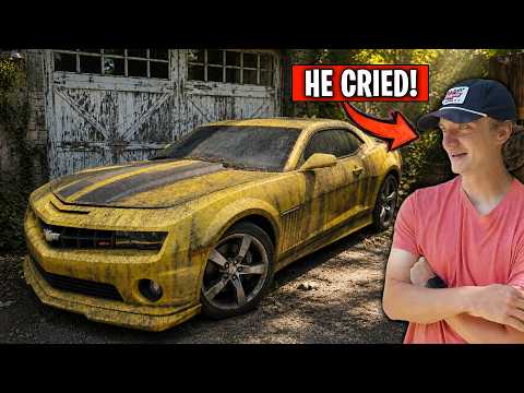 Thumbnail for Restoring Deceased Grandpa's ABANDONED "Bumblebee" Camaro SS For His Grandson! by SEAT, video, WiLL, Jeep, Car, Vehicle, vide