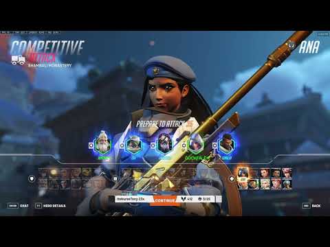 67% Accuracy! 18K Heals! Gale Ana Overwatch 2 Season 8 Gameplay Top 500