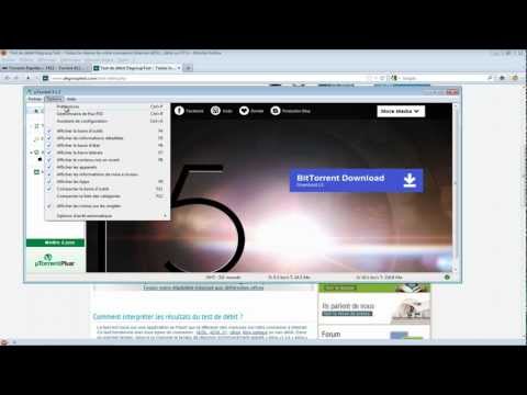comment regler utorrent pour telecharger plus vite