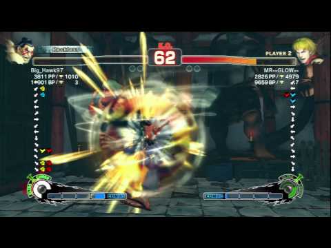Big_Hawk97 (E.Honda) Vs MR--GLOW-- (Ken) SSF4 AE Ranked Matches - PSN