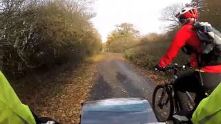 preview picture of video 'Hassocks Breeze pre-ride by Sally & Alison (Variations on Route 2)'