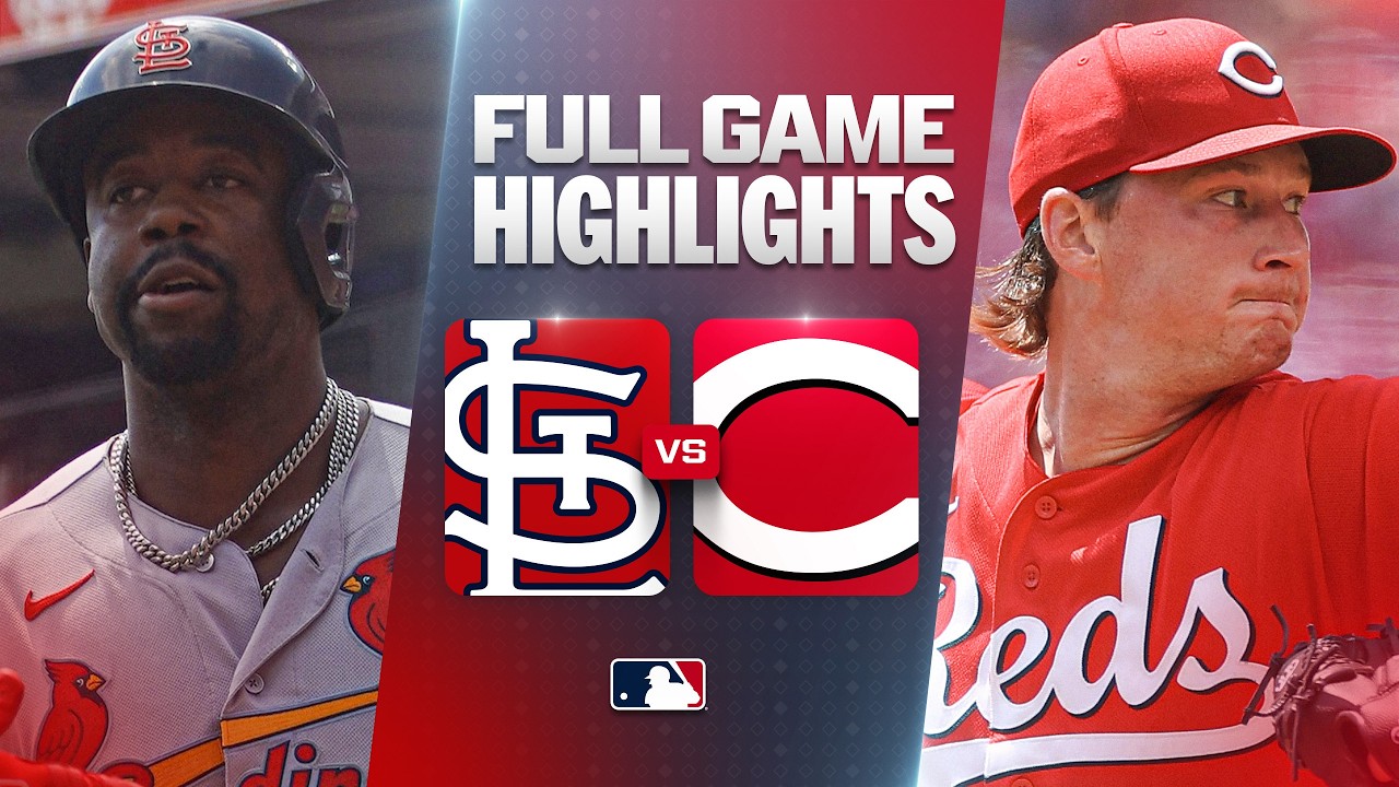 8월21일 세인트루이스 신시내티 MLB 하이라이트