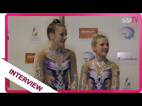 Interview with Fisher, Greaves - Great Britain - Women´s pair - Senior - European Championship 2015
