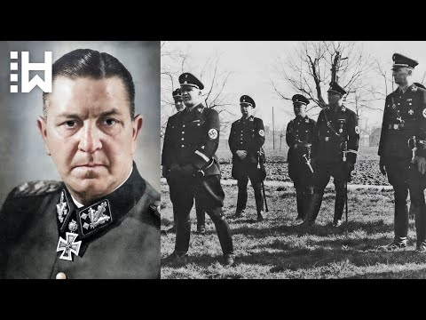 Psychopathic "Godfather of Nazi Terror" - Nazi SS General & commandant of Dachau - Theodor Eicke
