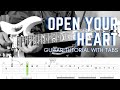 Open Your Heart Europe Guitar Tutorial With Tabs