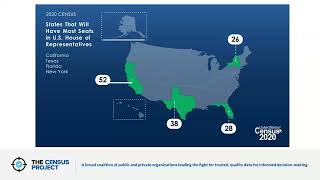 Webinar: 2020 Census Apportionment Counts: What Do I Need to Know