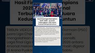 Final Panas! PSG Kunci Kemenangan di Liga Champions 2026, Arsenal Gigit Jari di Adu Penalti