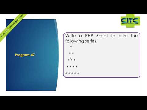 Php Nested Loop Exercise 3 Video Tutorials