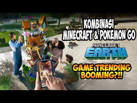 Kepo Gaming -  New Minecraft Game That Will Boom Like Pokemon GO!  Minecraft Earth (Android/iOS)