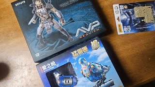 深夜のプラモ&玩具ごっつ。今さながらの初めてのビーストボックス。プレデター&ラブガン。中華変形玩具プラモ。みっくすろーるファミリー。
