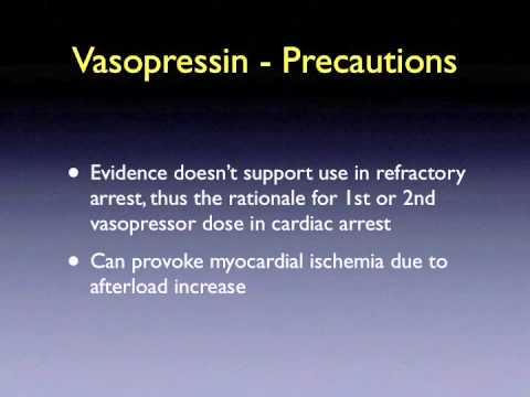 Cardiac arrest pharmacology