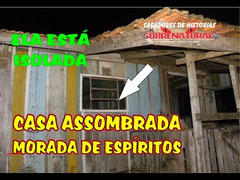 CASA ABANDONADA - ESPÍRITOS MUITO FORTE NA CASA - MAL CHEIRO NO LOCAL