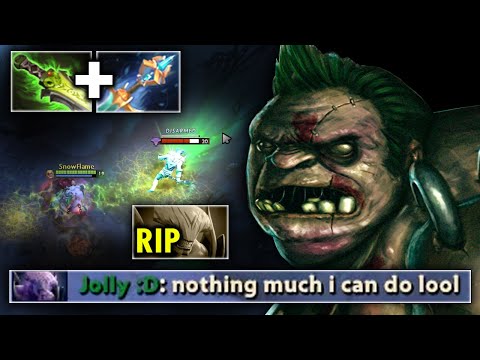 Kaya Pudge?? Don't Mess with him!! Instantly Burst Faceless Void in Few Second | Genius Pudge