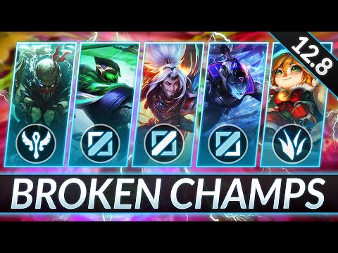 3 MOST BROKEN MAINS of EVERY ROLE for Patch 12.8 - Best Champions Tier List - LoL Guide