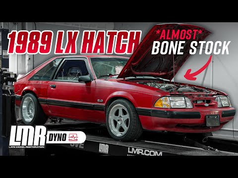 1989 Fox Body Mustang LX 5.0L Hatch Dyno!