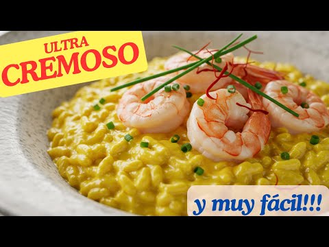 👉 RISOTTO DE CAMARONES cremoso y fácil 🍤 | Receta paso a paso
