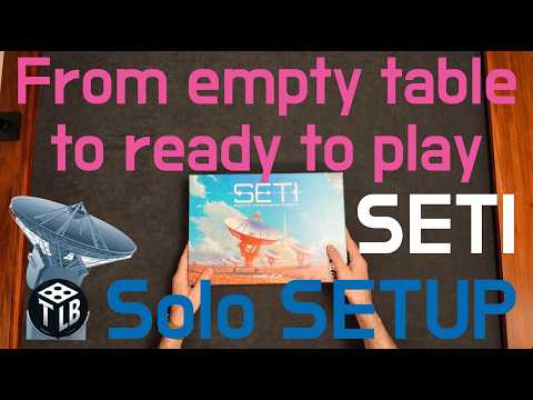 From Empty Table to Launch Ready: SETI Solo Setup