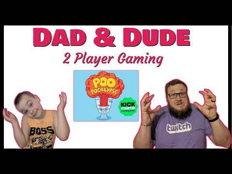 Dad & Dude | Poo Pocalypse | Board Game | Play Through