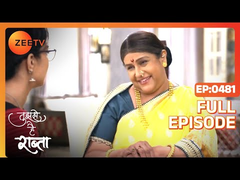 Kalyani agrees to get engaged to Vikram - Tujhse Hai Raabta - Full ep 481 - Zee TV