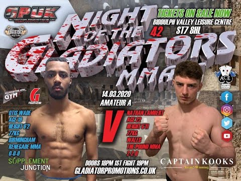 GPUK Night of the Gladiators 42 - Nathan Lambert vs Otis Wade