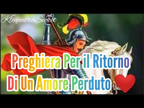 🪔Preghiera Di San Giorgio Per Far tornare l'amore di un compagno/compagna Moglie marito persona💗