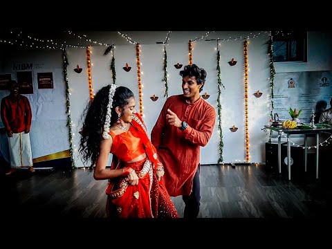 NIBM Divali Festival Couple dance by Hiruni Sashinika & Chathuranga Jayapriya