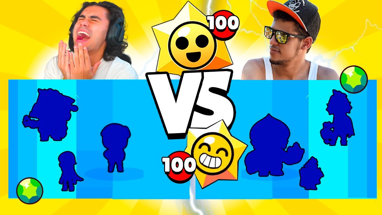 BATALHA DE STARR DROPS 100 VS 100 no Brawl Stars Ft @MrVinhoO