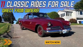 Discover 11 Stunning Classic Cars on Craigslist – Direct from Owners!