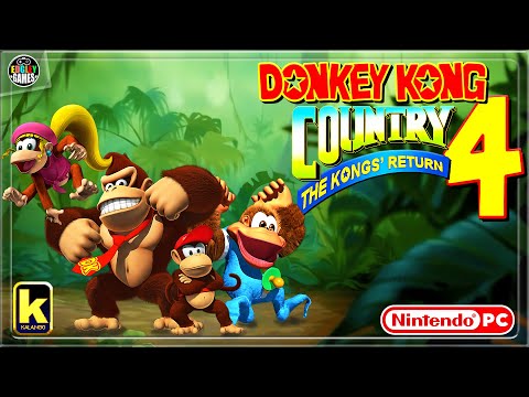 Donkey Kong Country 4: The Kongs' Return - Gameplay (PC)