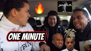 XXXTENTACION x KANYE WEST - ONE MINUTE (REVIEW REACTION)