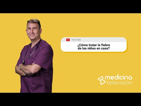 ¿Cómo tratar la fiebre en niños en casa?
