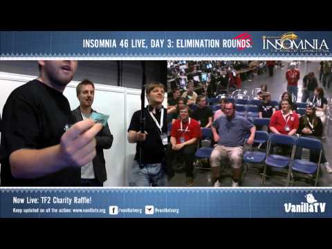 VanillaTV at i46 - The Charity Raffle with Beta - i46 LAN Knockout Stages