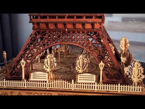 Конструктор Эйфелева Башня. «La Tour Eiffel 1889» 3D пазл, модель для творчості, 224 детал - фото 1 - id-p3166684838